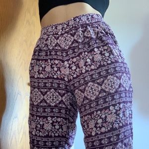 Floral pants from American Eagle